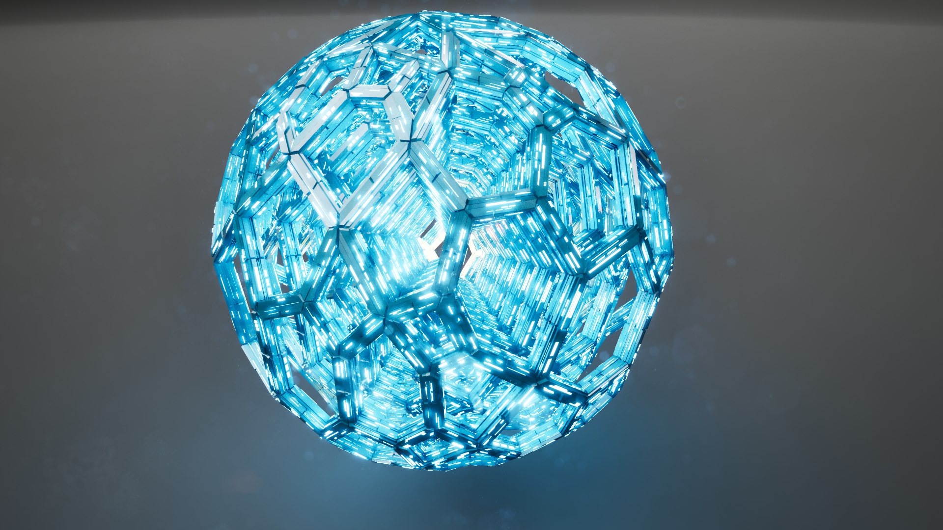 Animated Voronoi Sphere Model - TurboSquid 2416946