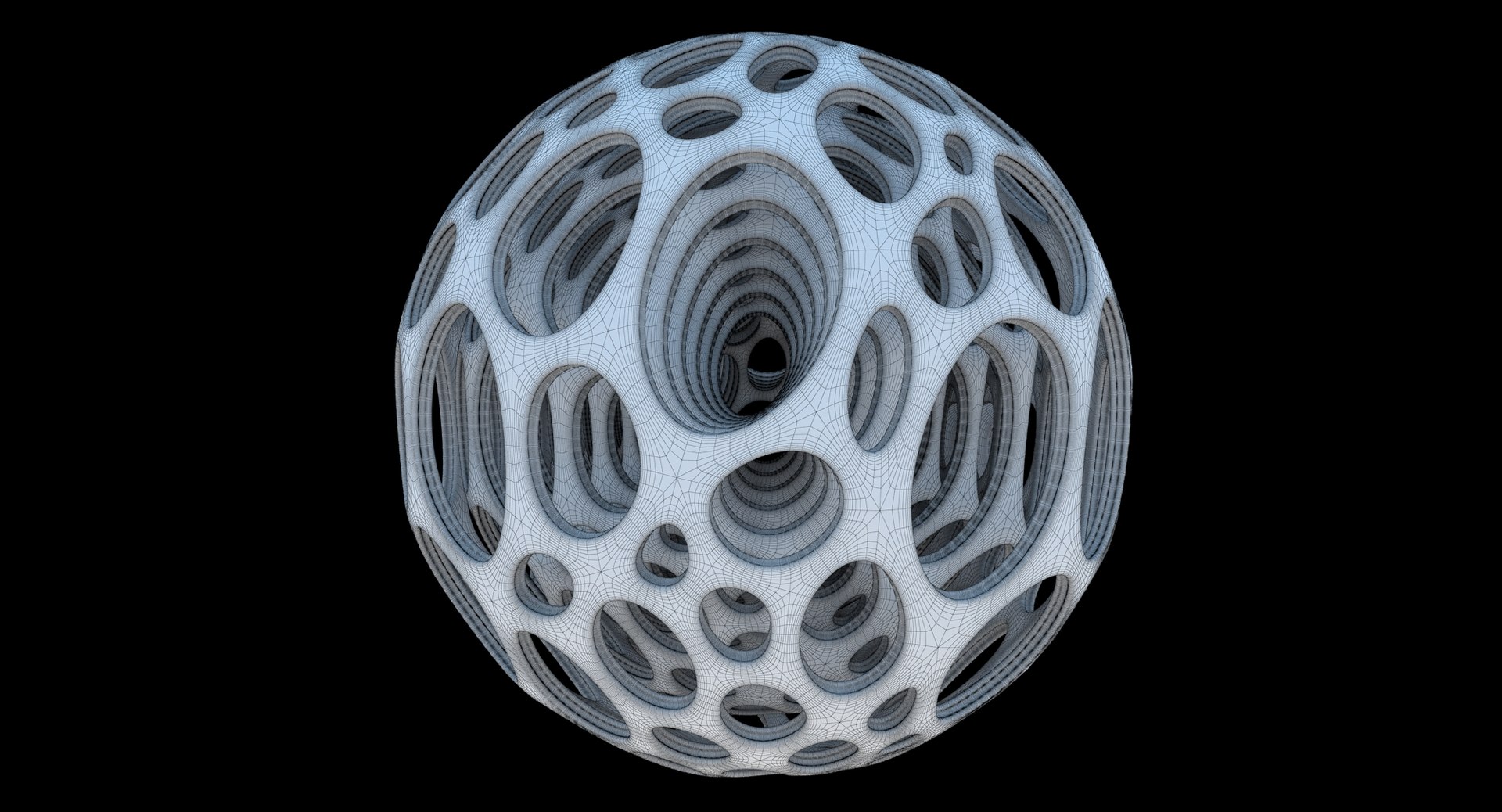 Animated Voronoi Sphere Model - TurboSquid 2416946
