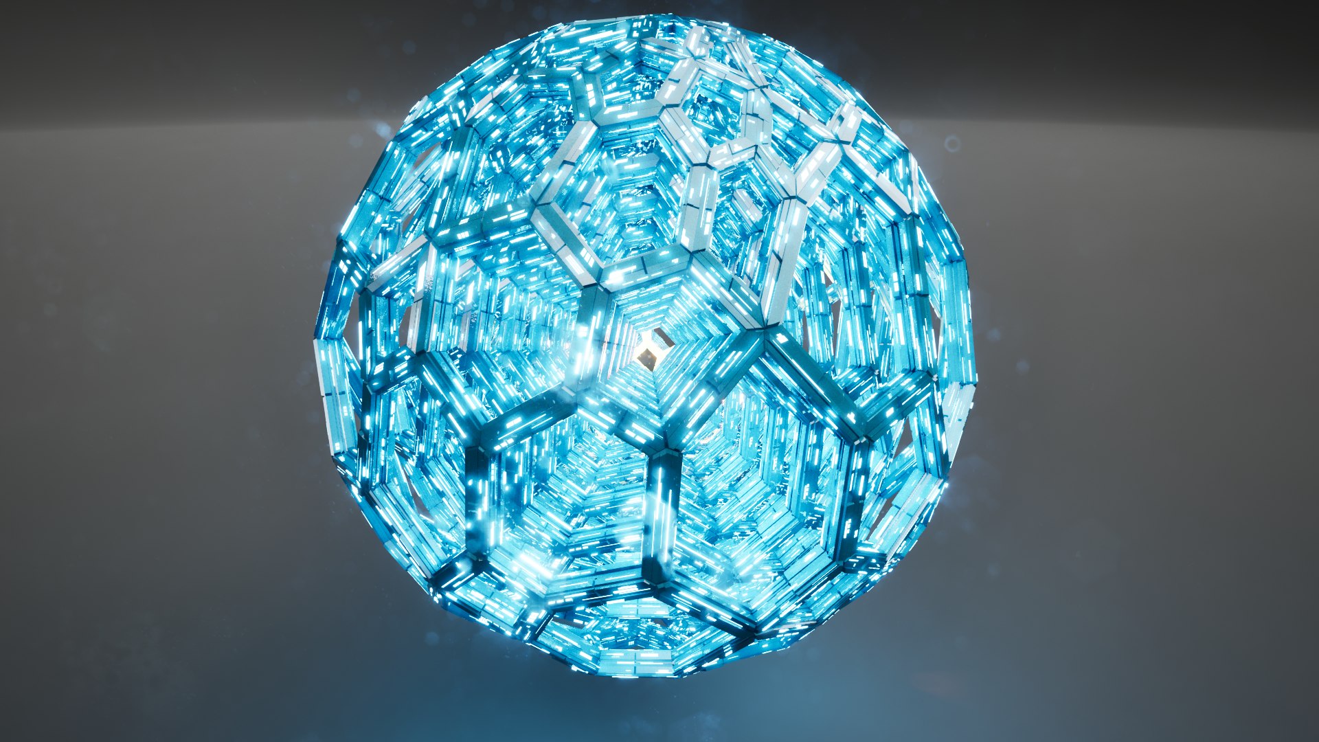 Animated Voronoi Sphere Model - TurboSquid 2416946