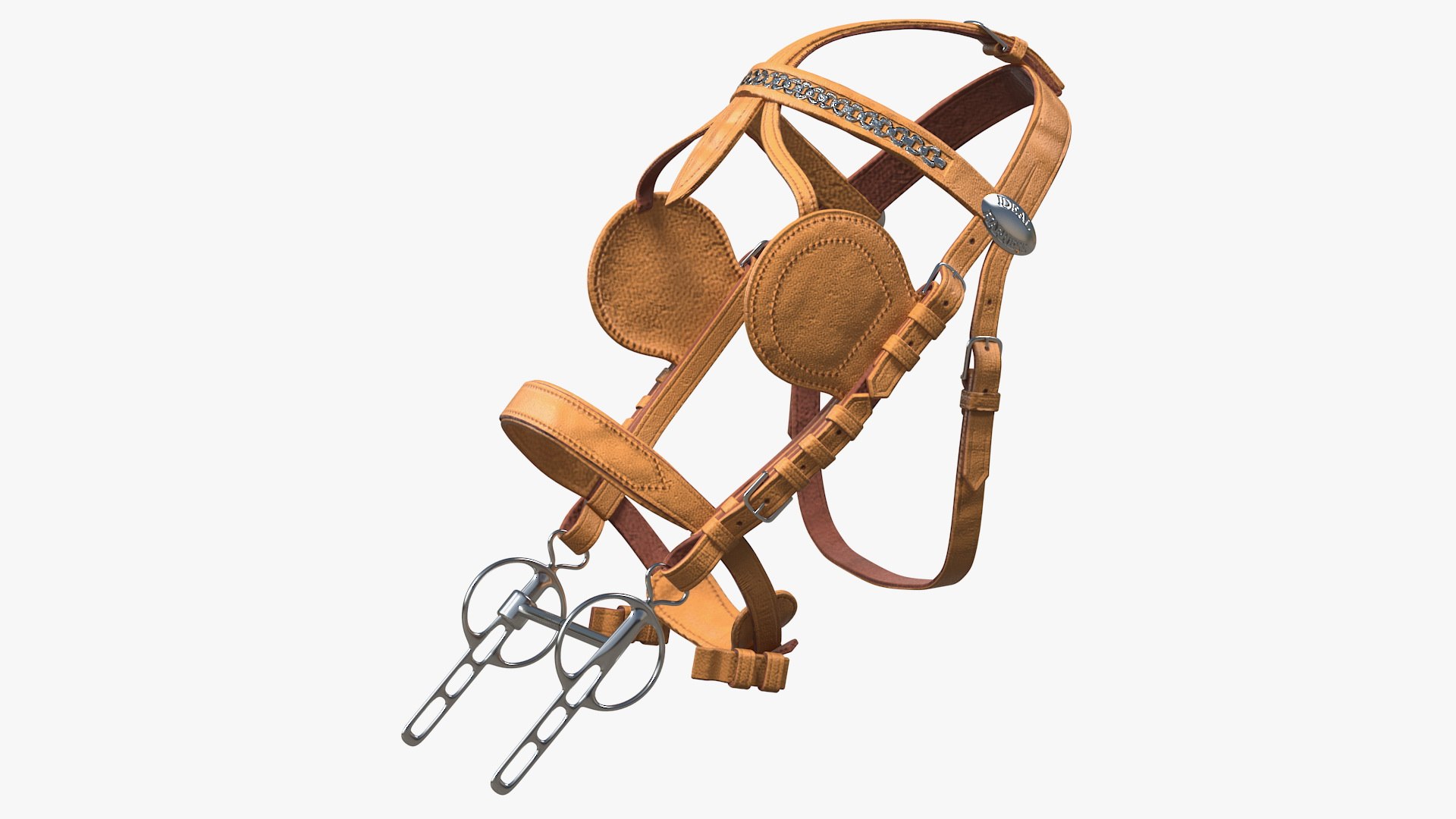 Horse Head Harness 3D model preview