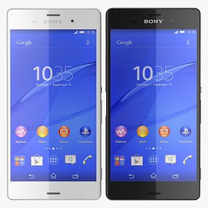 Sony Xperia Z3 Black And White