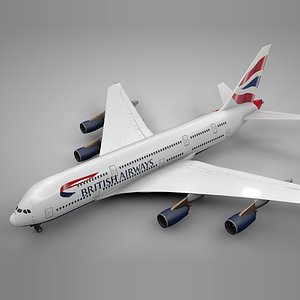 Airbus A380 British Airways L095