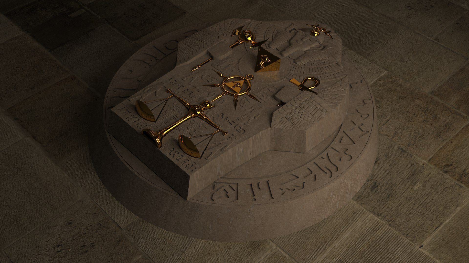3D Model Millennium Stone - TurboSquid 2170634