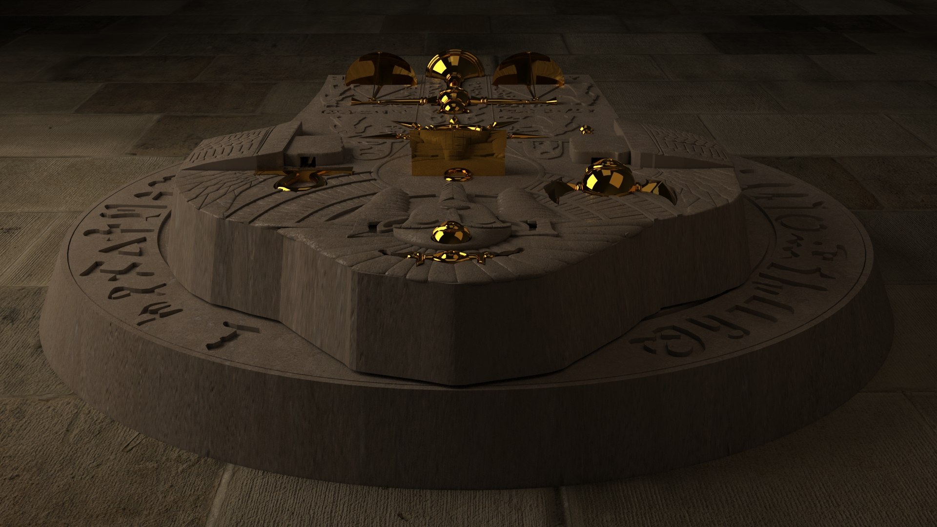 3D Model Millennium Stone - TurboSquid 2170634
