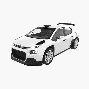 3D model Citroen C3 Rally2 Generic