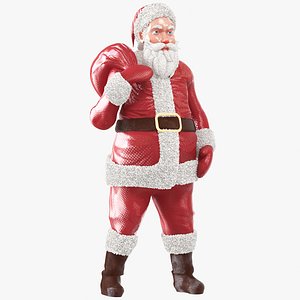 Santa Claus Plastic Toy