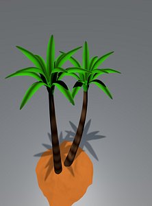dattier la paume date-palm model
