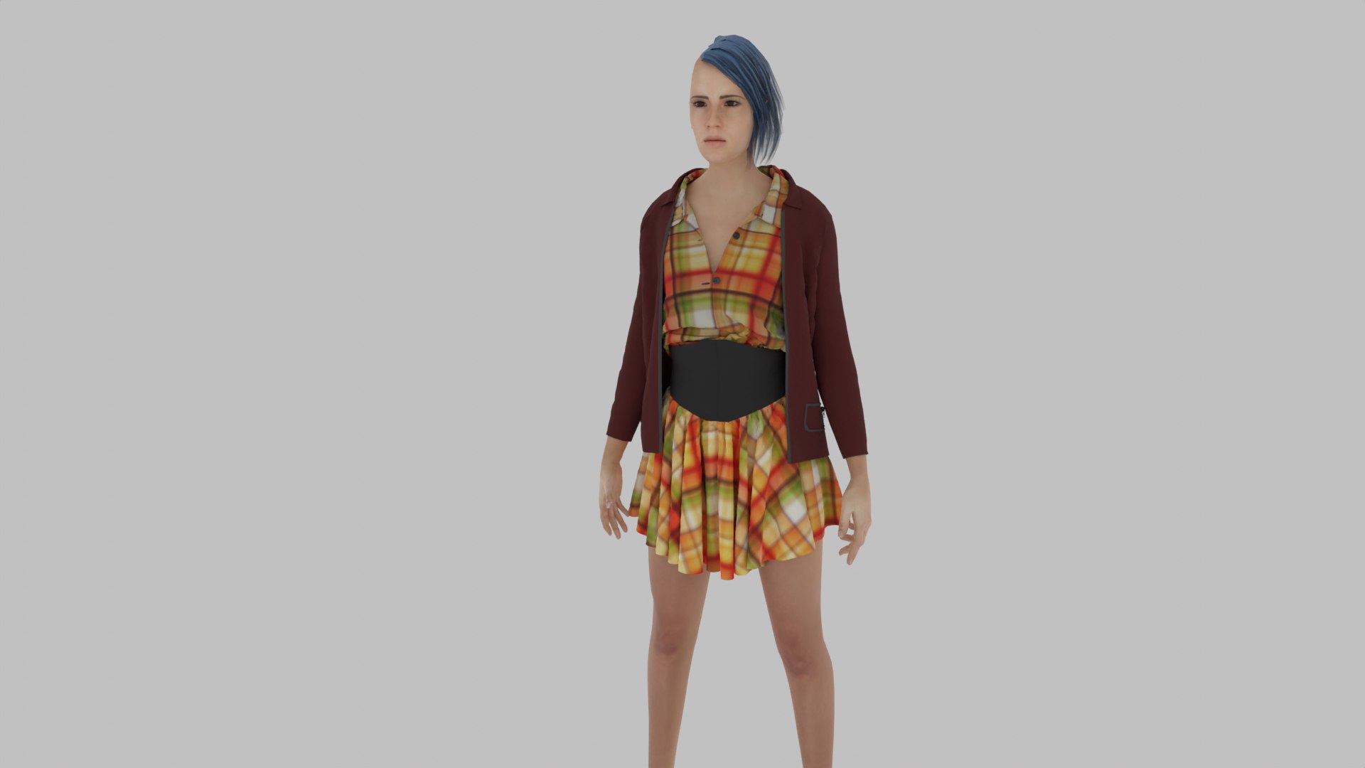 3D Woman - Female Character - TurboSquid 2011111
