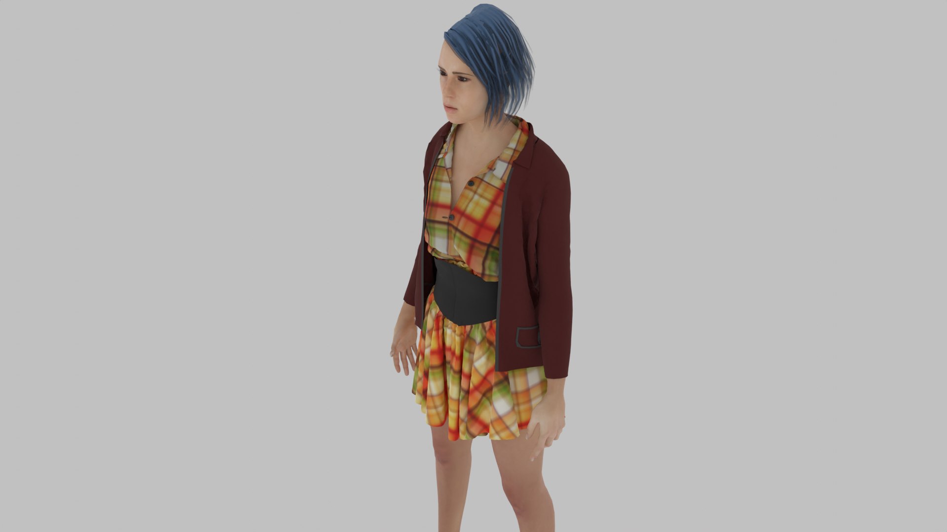 3D Woman - Female Character - TurboSquid 2011111
