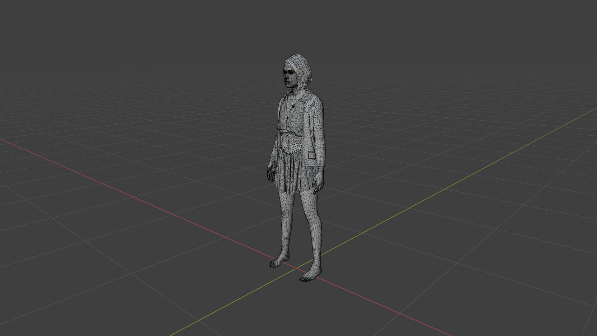 3D Woman - Female Character - TurboSquid 2011111