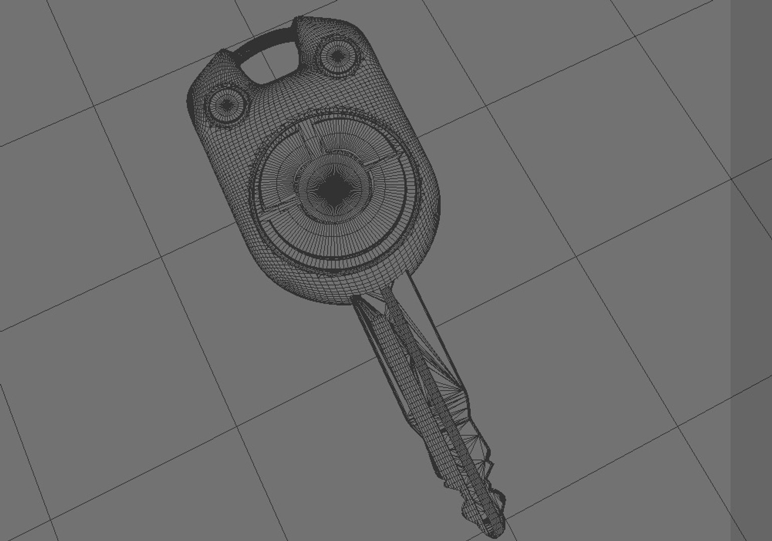 New Car Key Remote 3d C4d