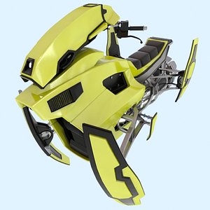 model bike scifi