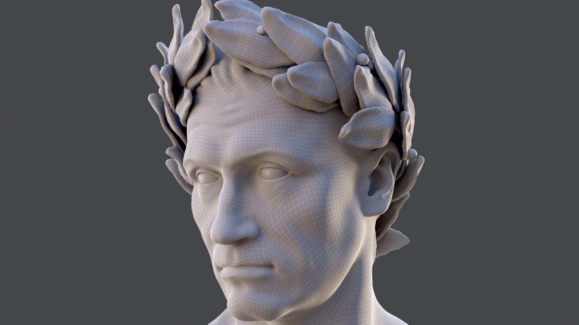 Caesar Bust Statue 3D Model - TurboSquid 1470052