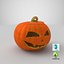 3D Halloween Pumpkins Family Collection V2 model