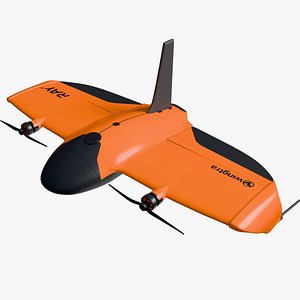 WingtraRay Survey Drone 3D model