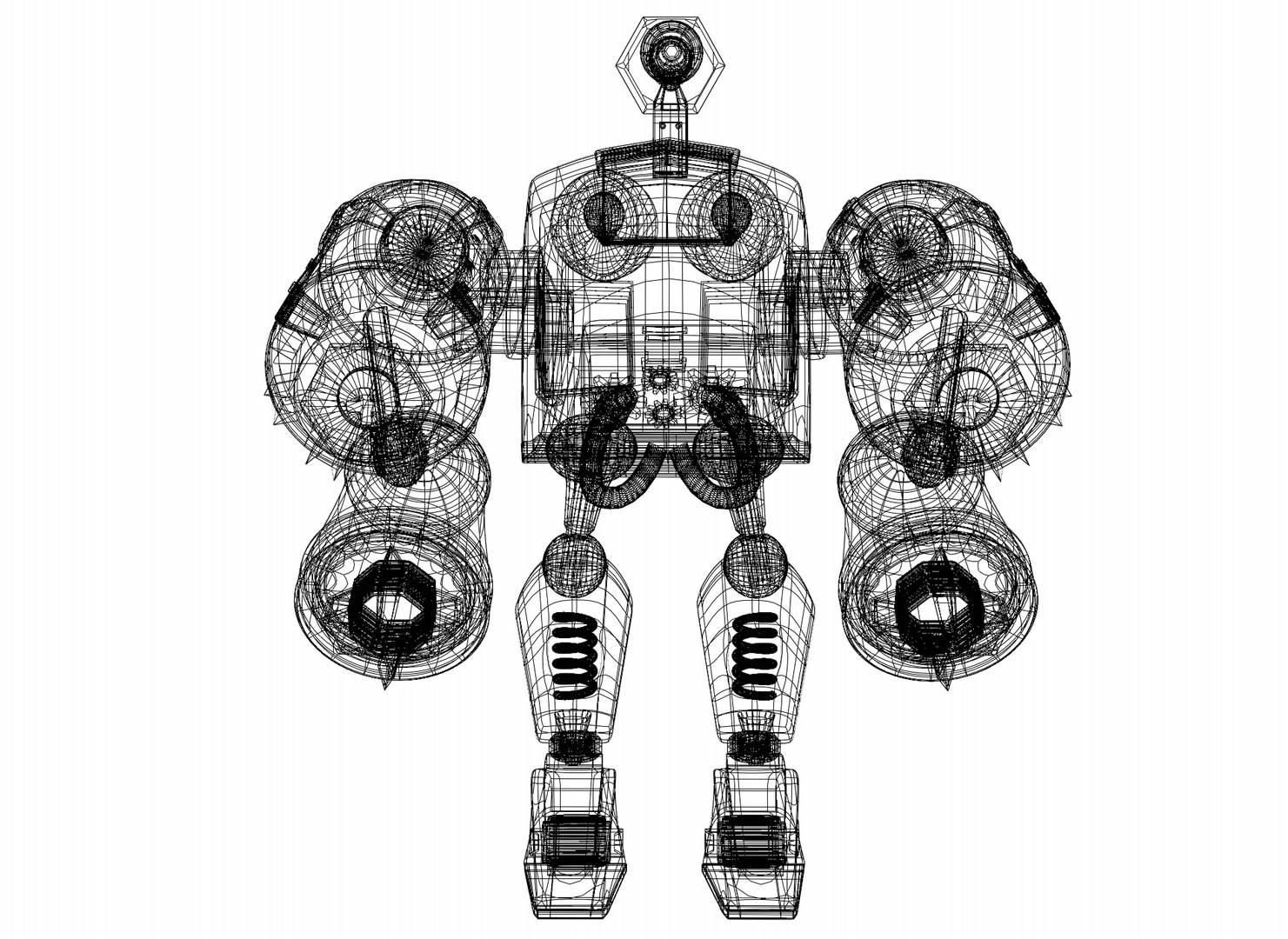 Alfabot MK PRT-9186 3D model - TurboSquid 1806976