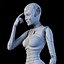 FUTURISTIC ROBOT WOMAN - Advanced Edition - RIGGED