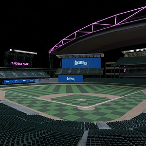Seattle mariners stadium 3D