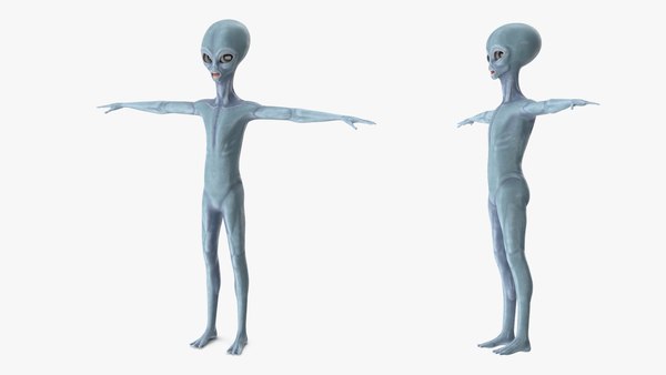 Humanoid Aliens Rigged 3d Model Turbosquid 1678868 