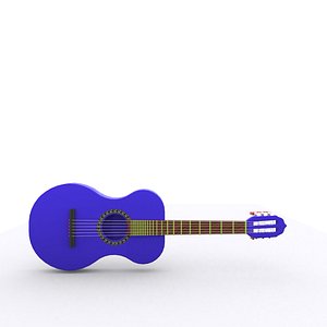Classic Guitar 3D model