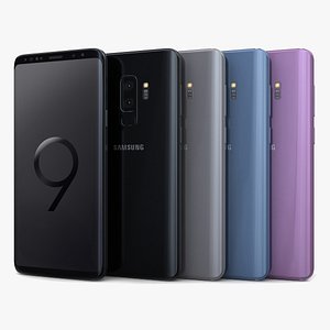 3D samsung galaxy s9 color