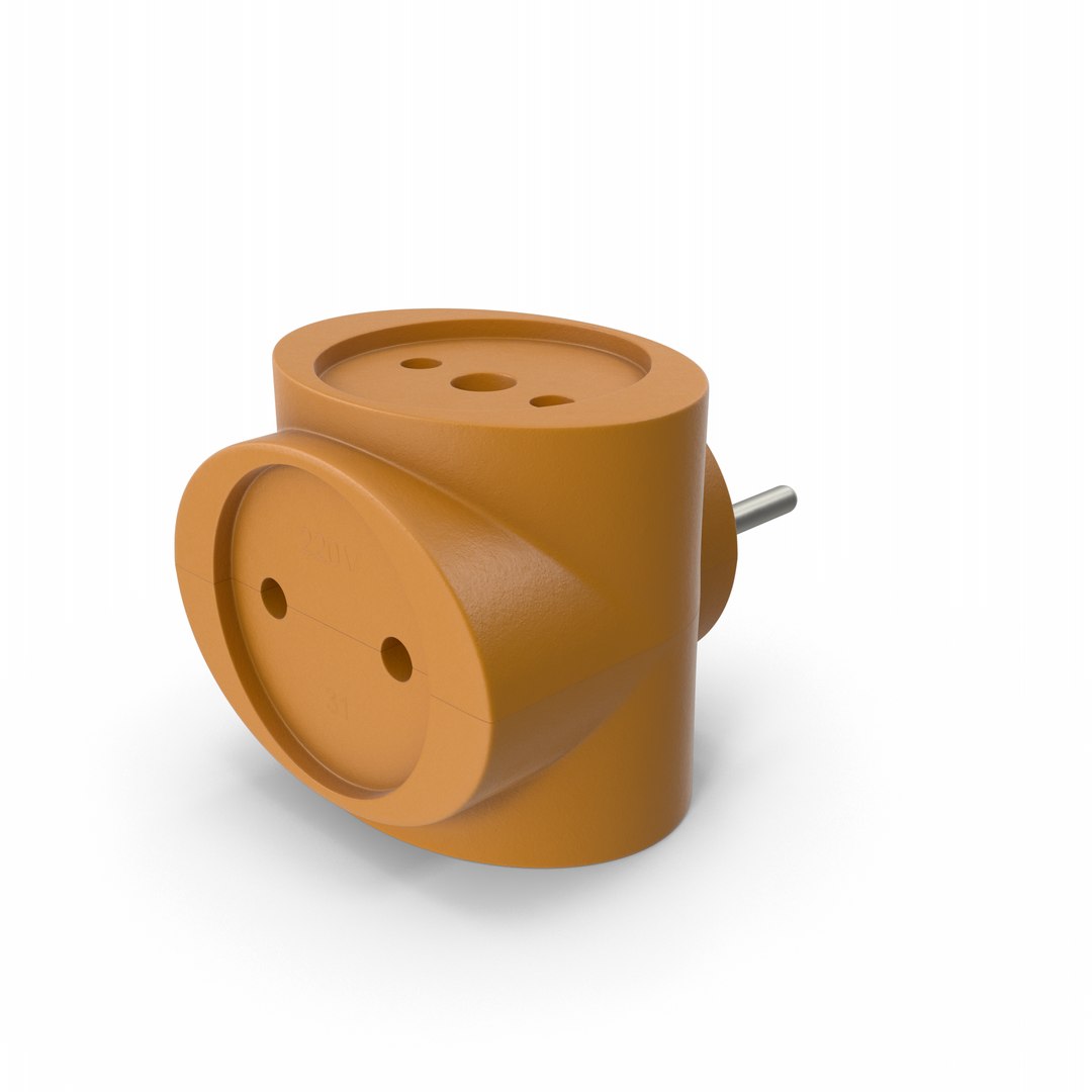 3D Electrical Multiplug - TurboSquid 1831949