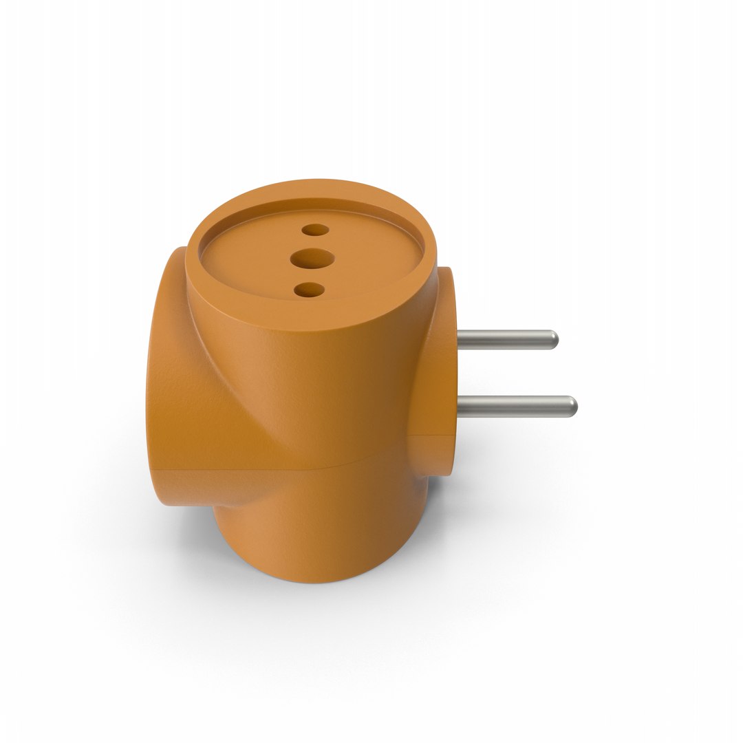 3D Electrical Multiplug - TurboSquid 1831949