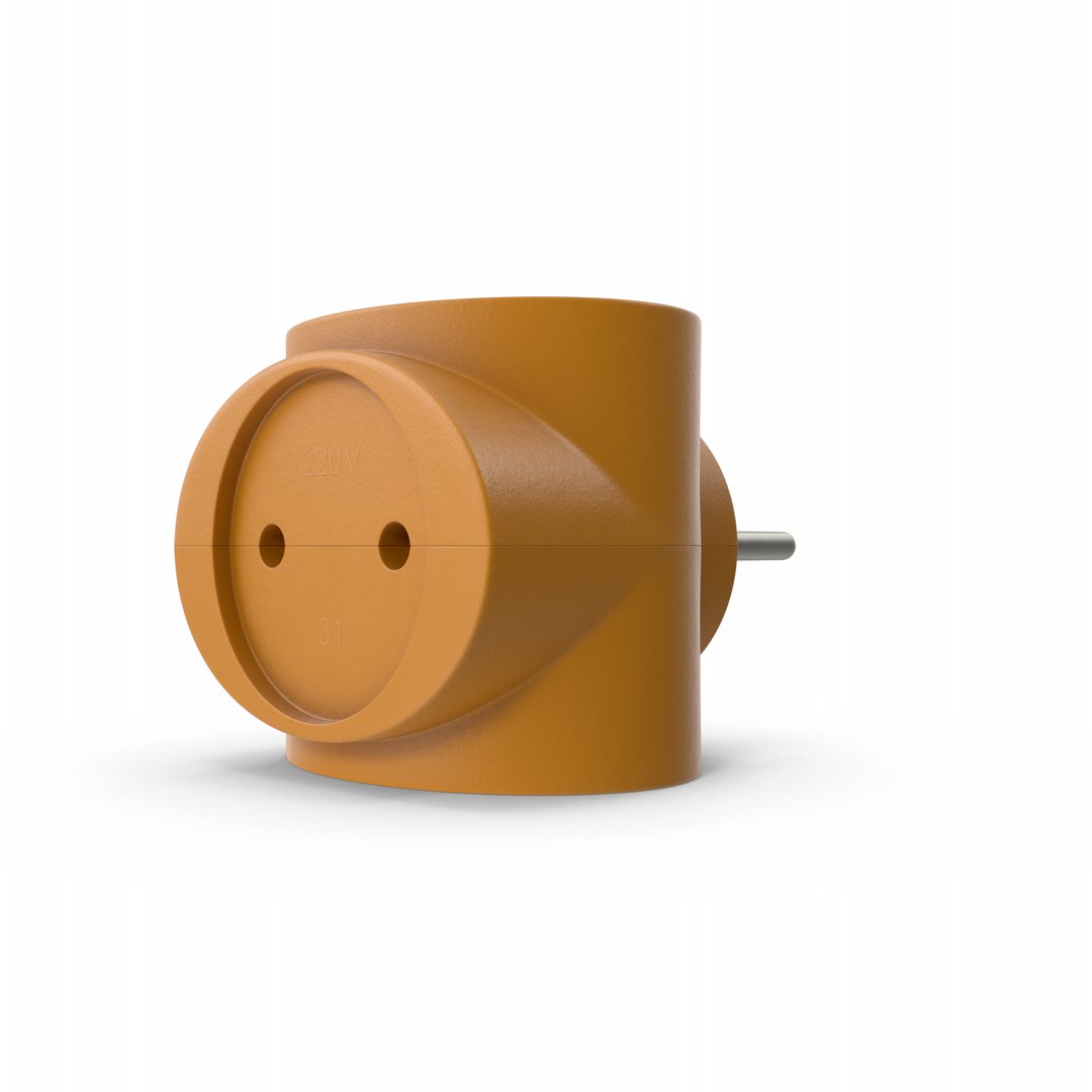 3D Electrical Multiplug - TurboSquid 1831949