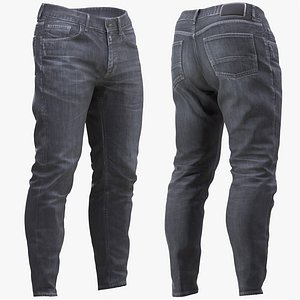 Jeans 142 - All MH Bodies  UE5 Skeletons - Rigged model