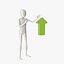 Stickman Pose Show Up