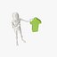 Stickman Pose Show Up