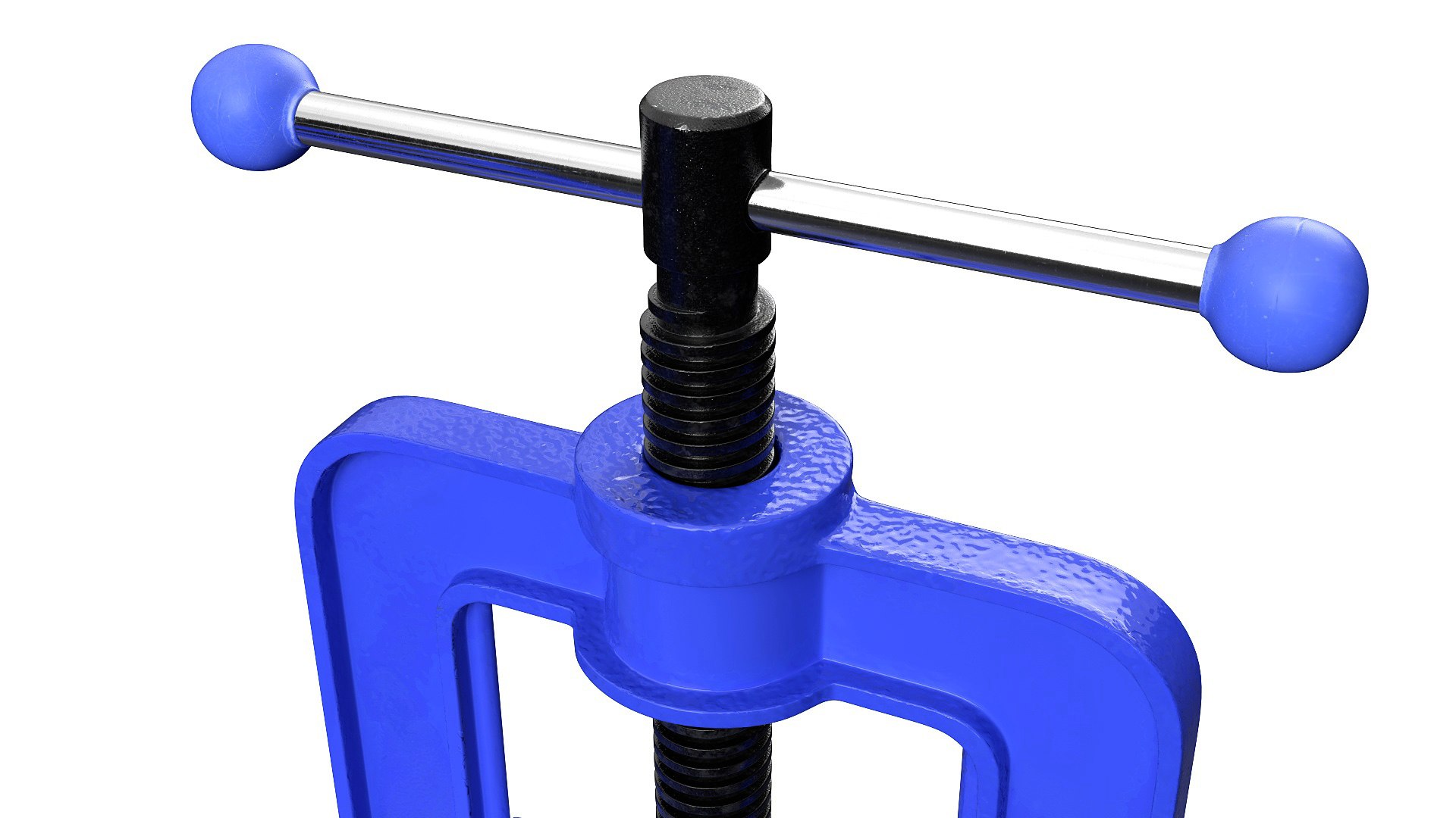 3D Blue Pipe Vise New - TurboSquid 2396156