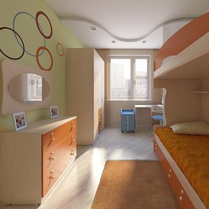 Childroom 1 3D model