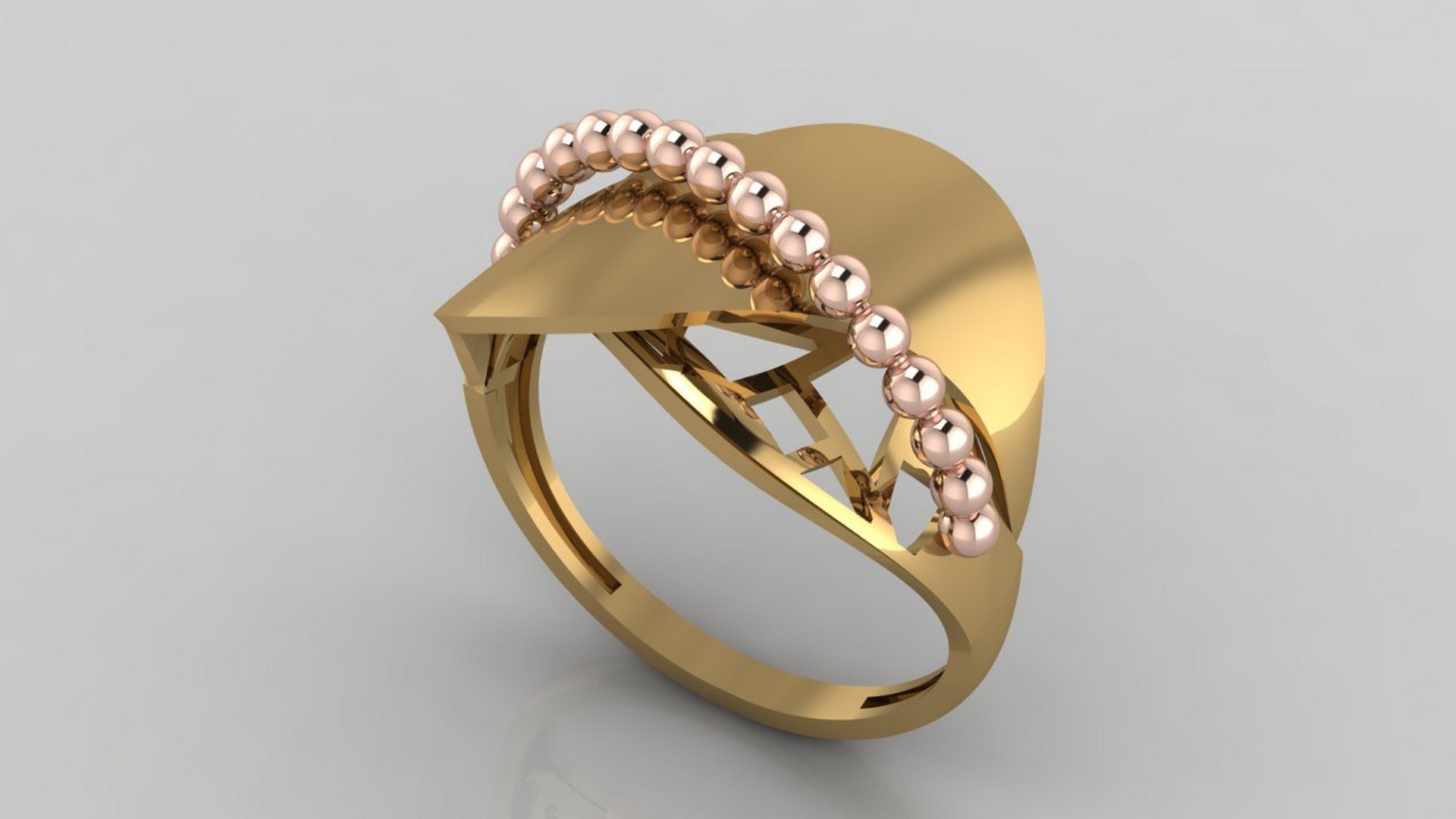 3D Women Rings Jewelry Rings For Women Jewellery Plain Printable STL ...