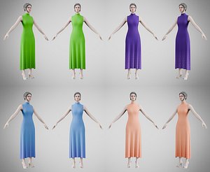 Dress 56 Spring Collection Vol 1 Collection 3 3D model