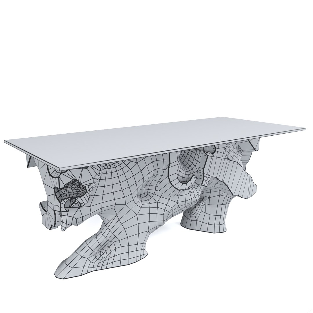 Root Table 3D Model - TurboSquid 1648590