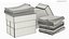 Printed Document Stacks with Storage Boxes