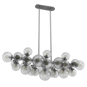 Mandoza Linear Chandelier Arhaus model
