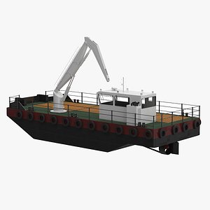 multicat workboat 3d 3ds