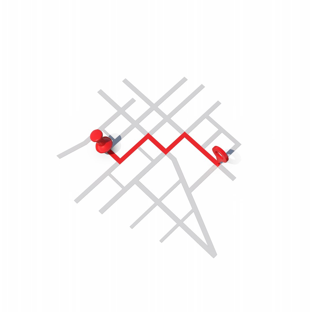Map Pin Location 3D - TurboSquid 2457636