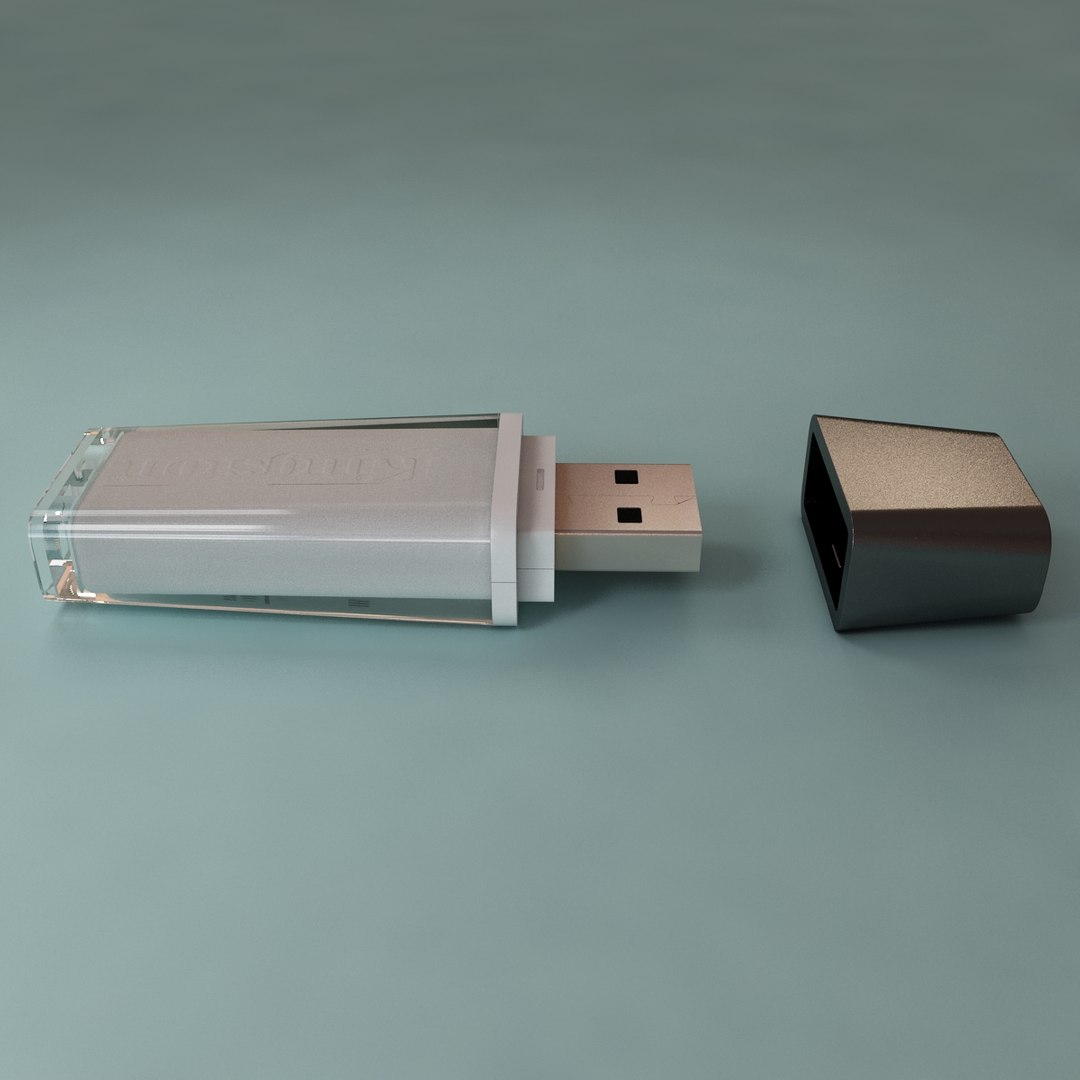 Usb Drive 3d 3ds
