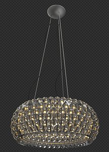 3d hanging lamp caboche