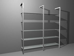 Metal & Glass Shelves
