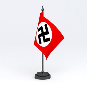 3D Table Flag Germany 1935 1945 model