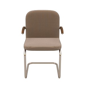 ZARA VINTAGE CHROME CHAIR 3D model