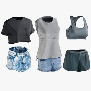 Women's Shorts with Tshirts Collection