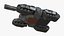 Fantastic Combat Tank Damaged