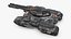 Fantastic Combat Tank Damaged