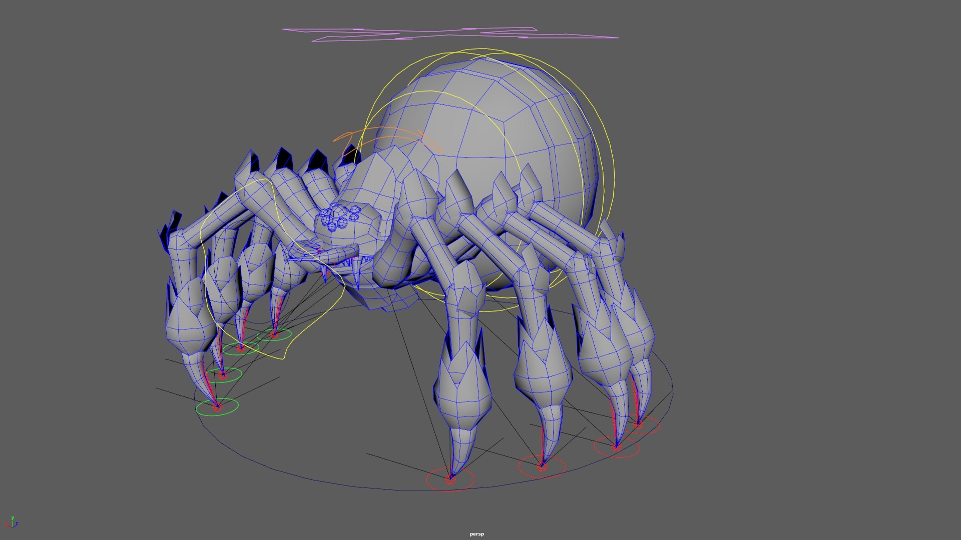 3D Model Spider - TurboSquid 1700228