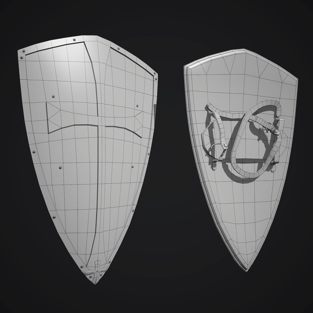 Crossbow Shield 3d Model - Turbosquid 1329371